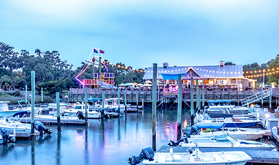 Image showing Views and scenes at murrells inlet south of myrtle beach south c