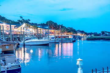 Image showing Views and scenes at murrells inlet south of myrtle beach south c