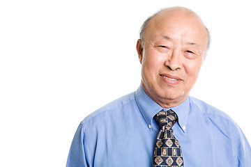 Image showing Senior asian businessman