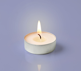 Image showing tea light candle