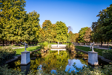 Image showing Tuileries Garden, Paris, France