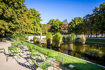 Image showing Tuileries Garden, Paris, France