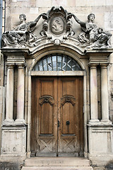 Image showing Wooden door