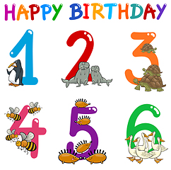 Image showing birthday greeting cards