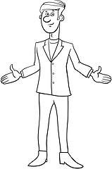 Image showing businessman character