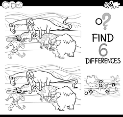 Image showing differences activity for coloring