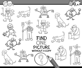 Image showing find image coloring page