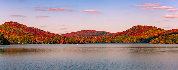 Image showing Lac-Superieur, Mont-tremblant, Quebec, Canada