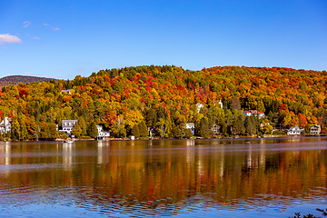 Image showing Lac-Superieur, Mont-tremblant, Quebec, Canada