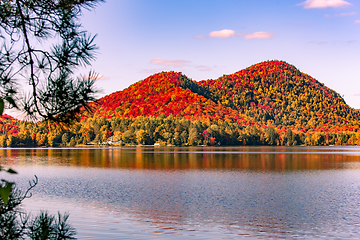 Image showing Lac-Superieur, Mont-tremblant, Quebec, Canada