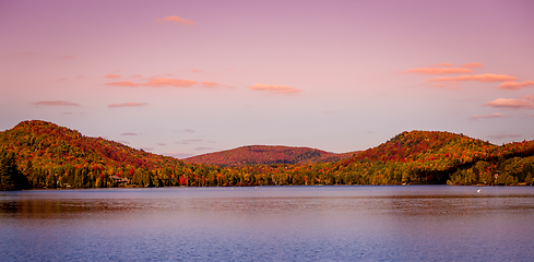 Image showing Lac-Superieur, Mont-tremblant, Quebec, Canada