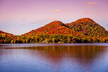 Image showing Lac-Superieur, Mont-tremblant, Quebec, Canada