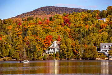 Image showing Lac-Superieur, Mont-tremblant, Quebec, Canada