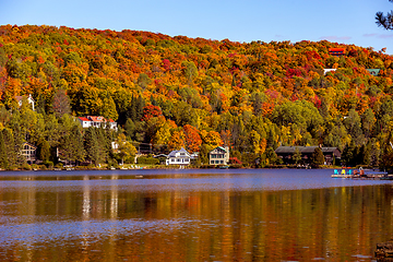 Image showing Lac-Superieur, Mont-tremblant, Quebec, Canada