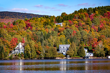 Image showing Lac-Superieur, Mont-tremblant, Quebec, Canada