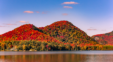 Image showing Lac-Superieur, Mont-tremblant, Quebec, Canada