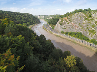 Image showing River Avon Gorge in Bristol