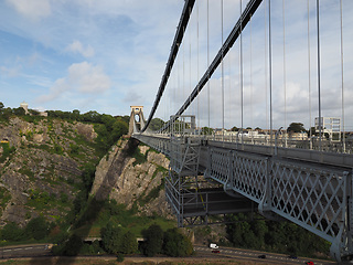 Image showing Clifton Suspension Bridge in Bristol