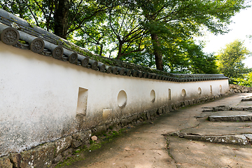 Image showing Traditional Japanese castle in Bitchu Matsuyama