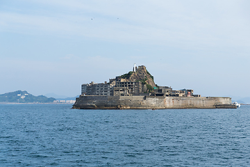 Image showing Hashima Island in Nagasaki city of Japan