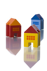 Image showing toy houses