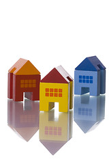 Image showing toy houses