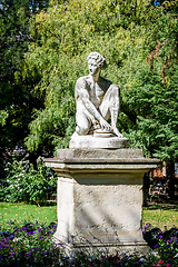 Image showing Statue in Luxembourg Gardens, Paris