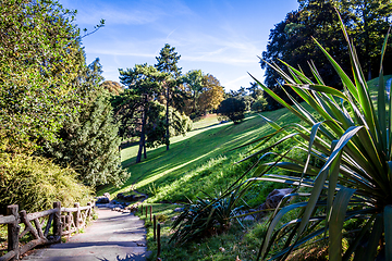 Image showing Buttes-Chaumont Park, Paris