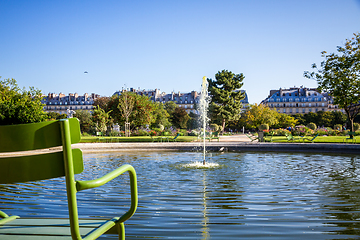 Image showing Tuileries Garden, Paris, France