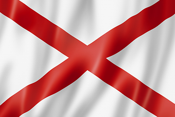 Image showing Alabama flag, USA