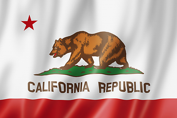 Image showing California flag, USA