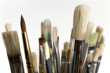 Image showing Paintbrushes