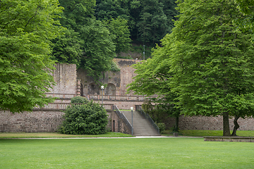 Image showing Park in Heidelberg