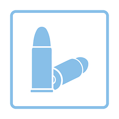 Image showing Pistol bullets icon