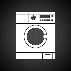 Image showing Washing machine icon