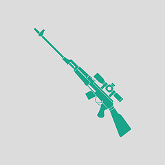 Image showing Sniper rifle icon