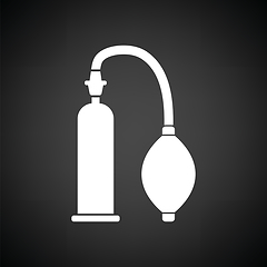 Image showing Vacuum penis machine icon