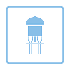 Image showing Electronic vacuum tube icon