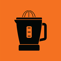 Image showing Citrus juicer machine icon