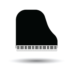 Image showing Grand piano icon