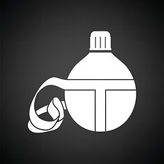 Image showing Touristic flask  icon