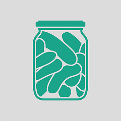 Image showing Canned cucumbers icon