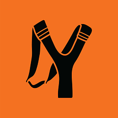 Image showing Hunting  slingshot  icon