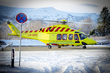 Image showing Ambulance Helicopter