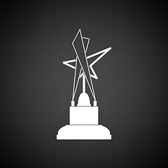 Image showing Cinema award icon