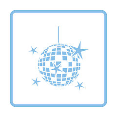 Image showing Night clubs disco sphere icon