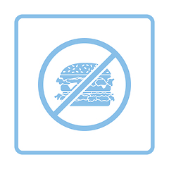 Image showing  Prohibited hamburger icon