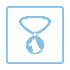 Image showing Dog medal icon