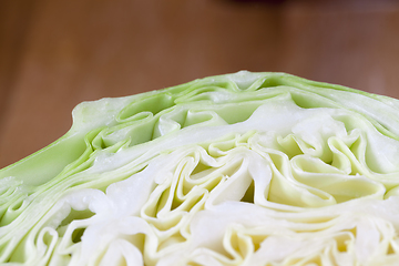Image showing shredded fresh cabbage