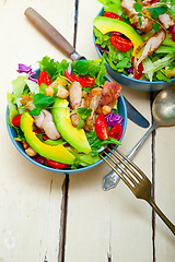 Image showing Chicken Avocado salad